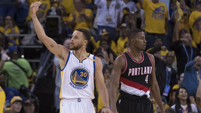 I risultati della notte: tutto facile per Golden State. Anche Washington e Houston sul 2-0