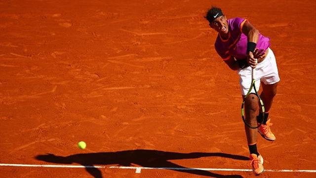 Nadal arrasa con un partido redondo 1-6 y 1-6 y se mete en cuartos del Masters 1.000 de Montecarlo