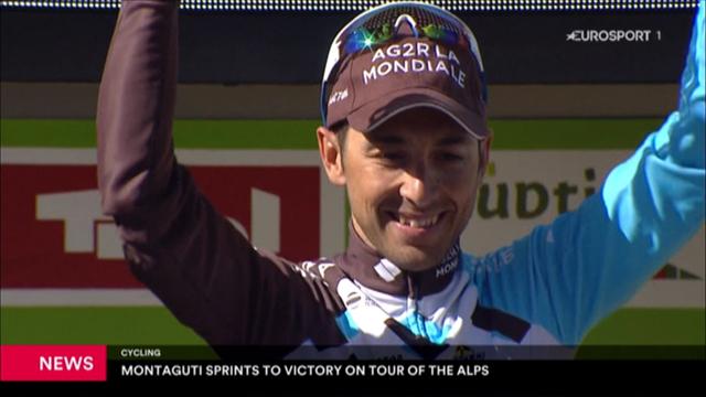 Tour of the Alps: Montaguti snatches victory in tightest of finishes Tour of the Alps: Montaguti snatches victory in tightest of finishes