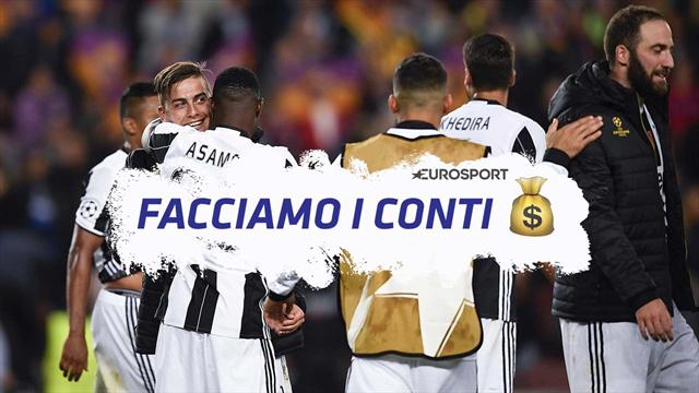 Facciamo i conti: la Juventus ringrazia le altre italiane, 260 milioni in 3 anni dalla Champions