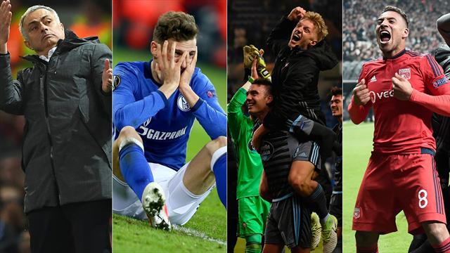 Vier Geschichten zur wilden Europa-Nacht: Zlatan-Aus trübt Mourinhos Miene