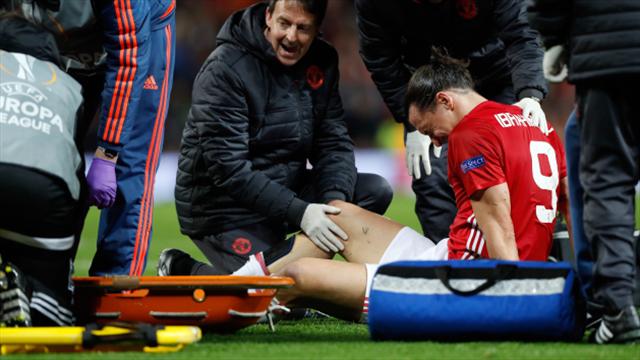 Jose Mourinho fears worst after Ibrahimovic and Rojo injuries sour European win