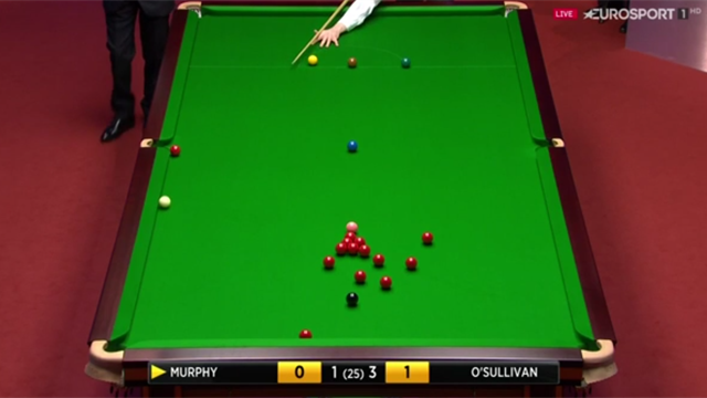 "Cos'ha fatto Murphy?": fantastico trick-shot dell'inglese contro O'Sullivan "Cos'ha fatto Murphy?": fantastico trick-shot dell'inglese contro O'Sullivan