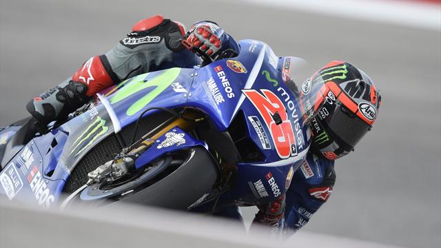 Vinales sets Americas GP first practice pace
