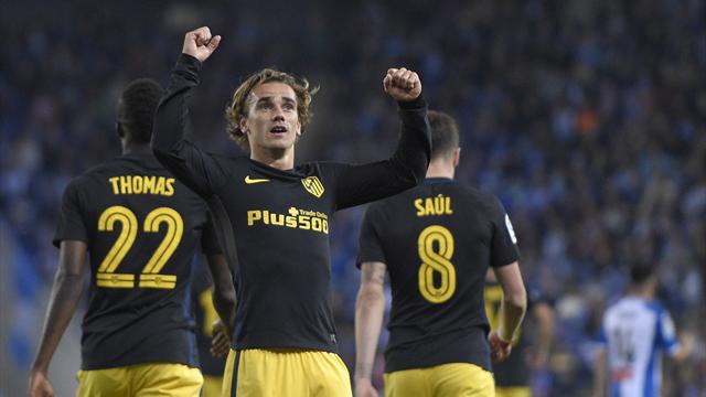 Un Griezmann centenaire fait décoller l’Atlético