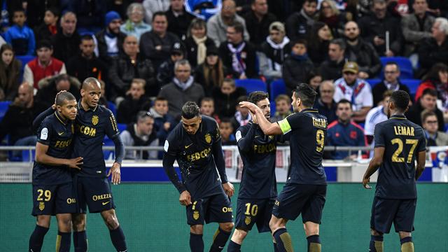 Monaco back on top of Ligue 1 after win against Lyon