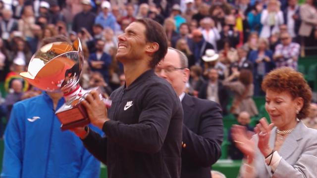 ROLEX MINUTE: Highlights as Nadal makes history in Monte Carlo ROLEX MINUTE: Highlights as Nadal makes history in Monte Carlo