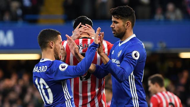 Chelsea maîtrise et se rapproche du titre