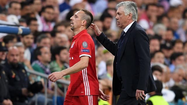 Ancelotti : »Ribéry ne comprend pas ma façon d’arbitrer »