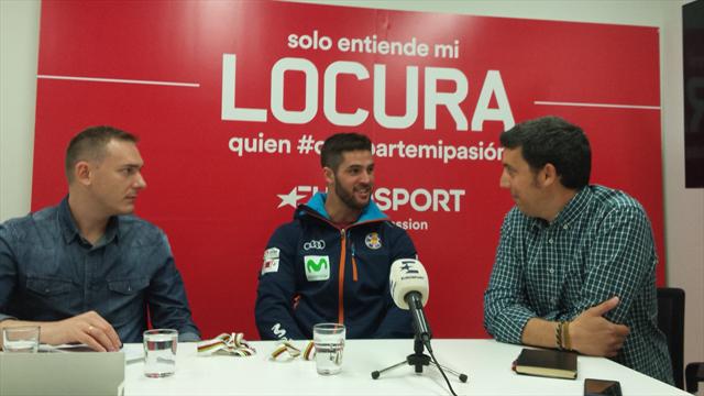 Lucas Eguibar: "A Paquito se le recuerda siempre por el oro olímpico y yo quiero uno en Pyeongchang"