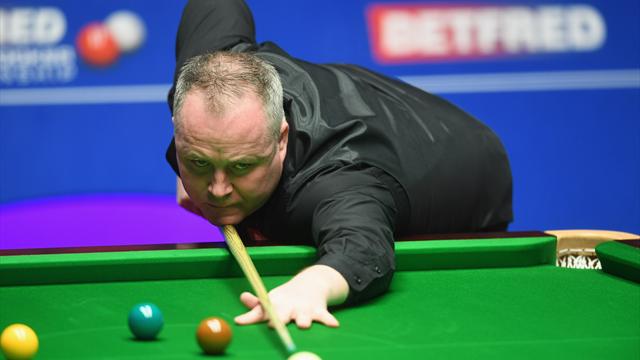 Higgins takes lead going into evening session