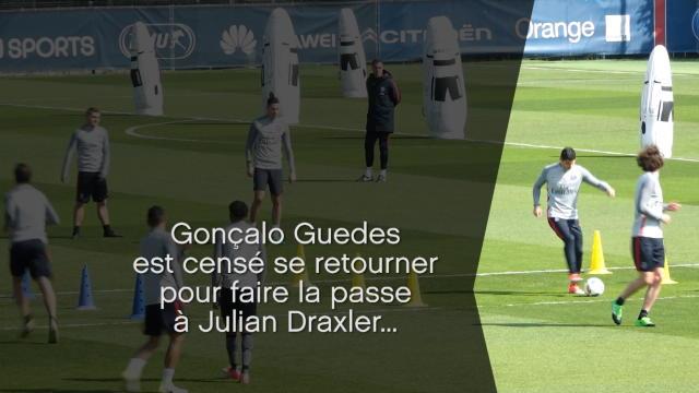 Quand Draxler et Guedes ne comprennent rien aux consignes…