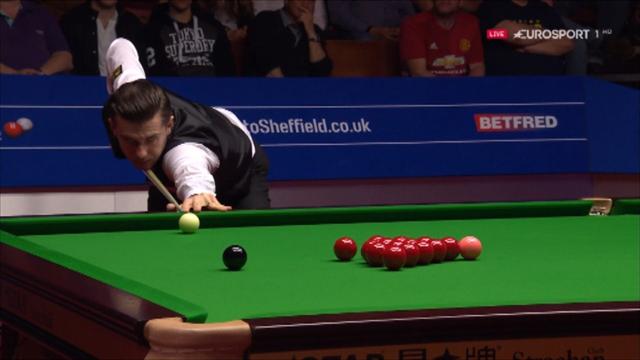 Selby follows crazy fluke with brilliant double Selby follows crazy fluke with brilliant double