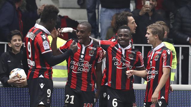 PSG's title hopes dented in stormy defeat at Nice