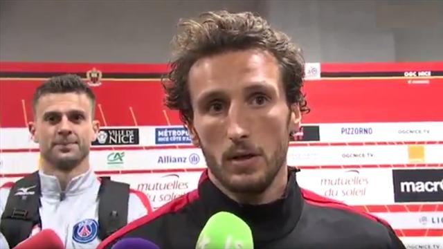 Nice-PSG a continué pour Thiago Motta et Paul Baysse en zone mixte…