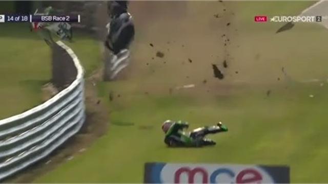 'Oh no! Good Lord!' - Haslam crashes out in crazy fashion 'Oh no! Good Lord!' - Haslam crashes out in crazy fashion