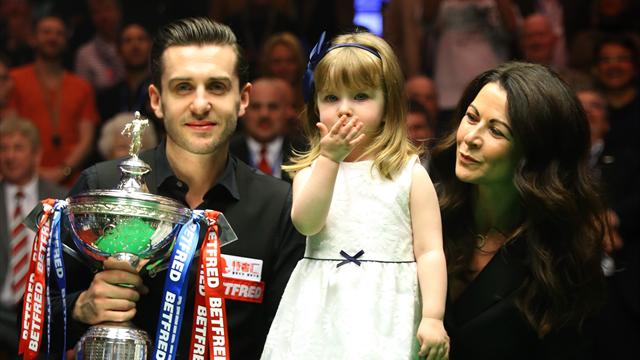 Selby clinches third World Championship title after stunning comeback against Higgins
