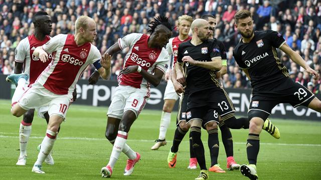 Europa League (1/2 finale aller) : Lyon sévèrement battu à Amsterdam