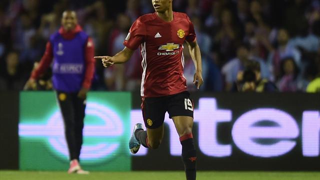 Rashford, Pogba and Fellaini start for United against Celta