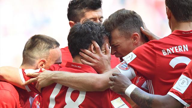 Bernat segna e Starke para: il Bayern batte 1-0 il Darmstadt e lo condanna alla retrocessione