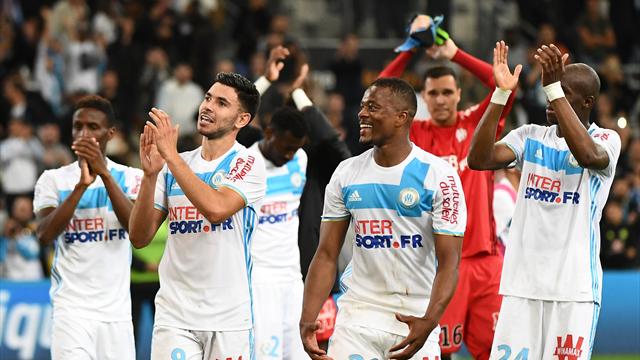 Nice's hopes of ending second wrecked at Marseille