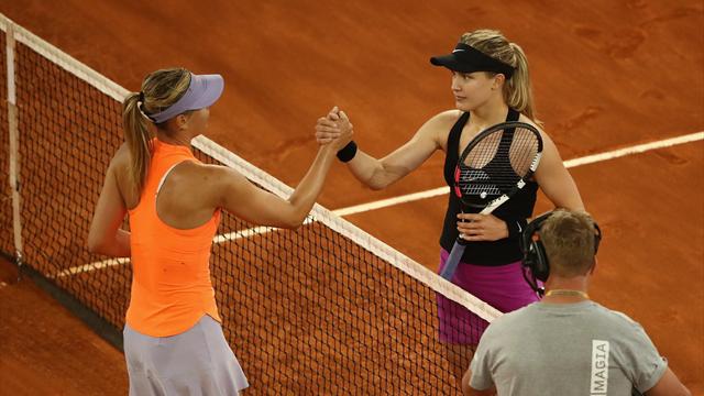 Bouchard reveals inspiration behind grudge-match victory over Sharapova