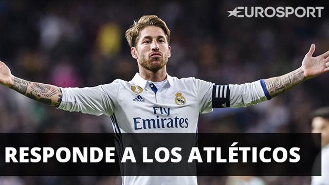 Sergio Ramos responde con ironía a los atléticos