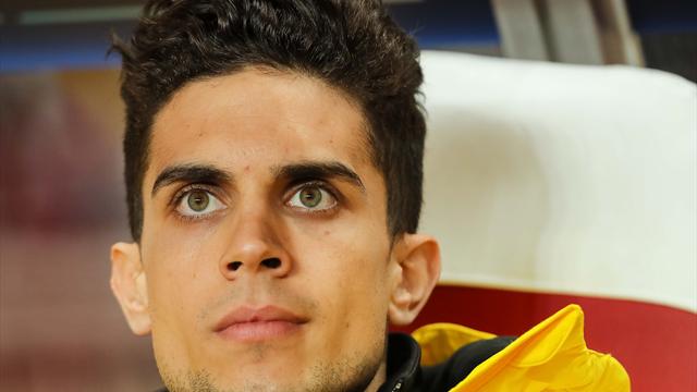 Près d'un mois après l'attentat de Dortmund, Bartra a repris l'entraînement