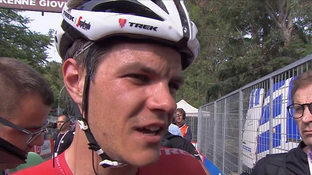 Stuyven vince l'ultima tappa, a Dumoulin la corsa Stuyven vince l'ultima tappa, a Dumoulin la corsa