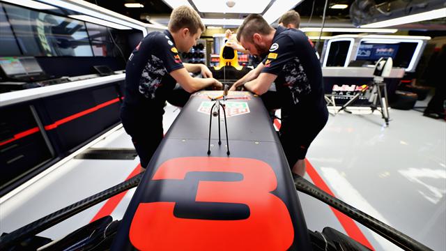 New bargeboards hint at Red Bull's upgrade