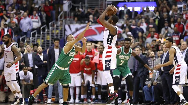 Horford pensait son panier décisif mais Wall lui a répondu avec classe : Le Top 5 de la nuit