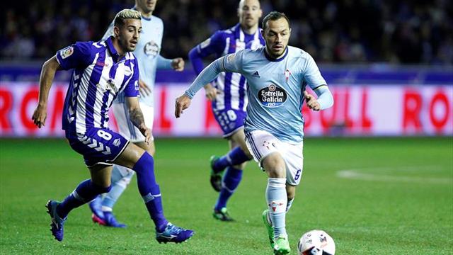 El Celta cayó ante el Alavés