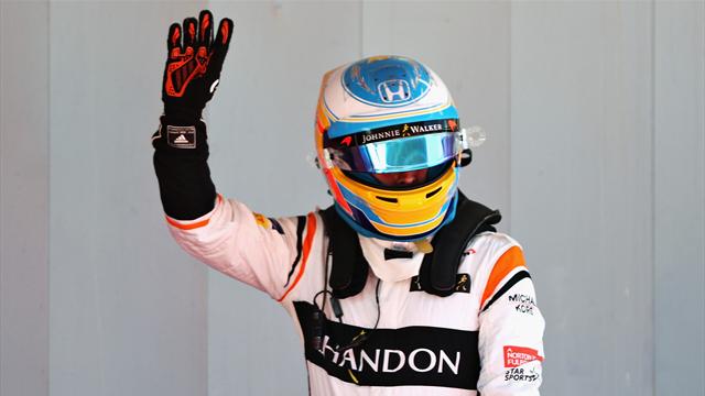Alonso in seventh heaven with slow-moving McLaren