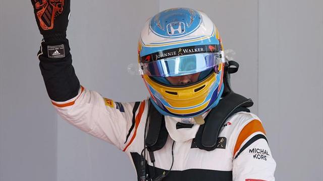 Fernando Alonso, emocionado por correr en Barcelona
