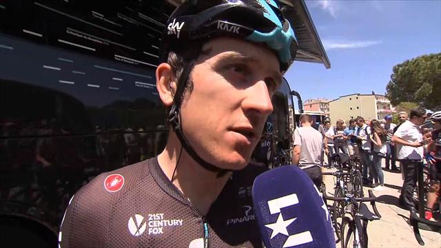 Thomas: It's the toughest finish in the Giro! Thomas: It's the toughest finish in the Giro!