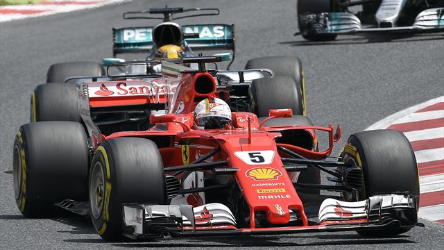 Formel 1: Vettel gewinnt den Start - Räikkönen und Verstappen schon raus