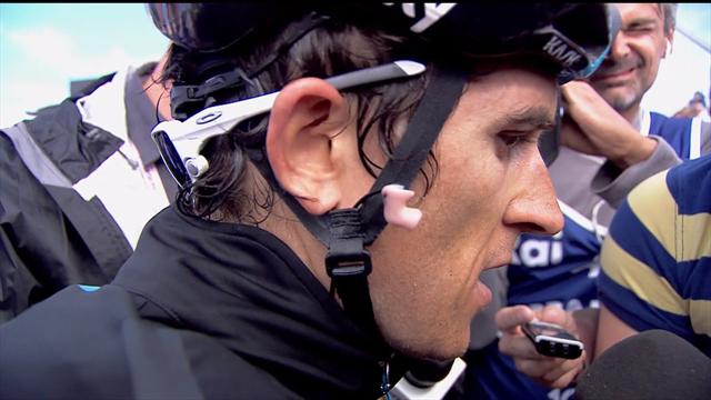 Thomas: 'It's ridiculous, that crash shouldn't happen... my shoulder popped out as well!' Thomas: 'It's ridiculous, that crash shouldn't happen... my shoulder popped out as well!'