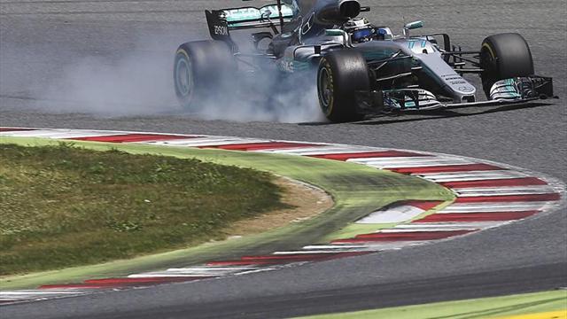 Bottas justifica que no fue adrede el toque con Raikkonen y Verstappen