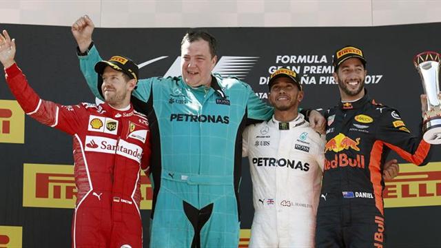 Vettel: "Lo más importante es que hemos vuelto a luchar con Mercedes"