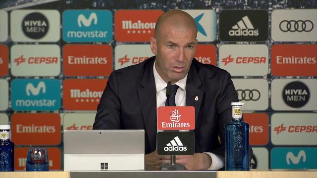 Zidane : "Finir le travail, c'est le plus difficile" Zidane : "Finir le travail, c'est le plus difficile"