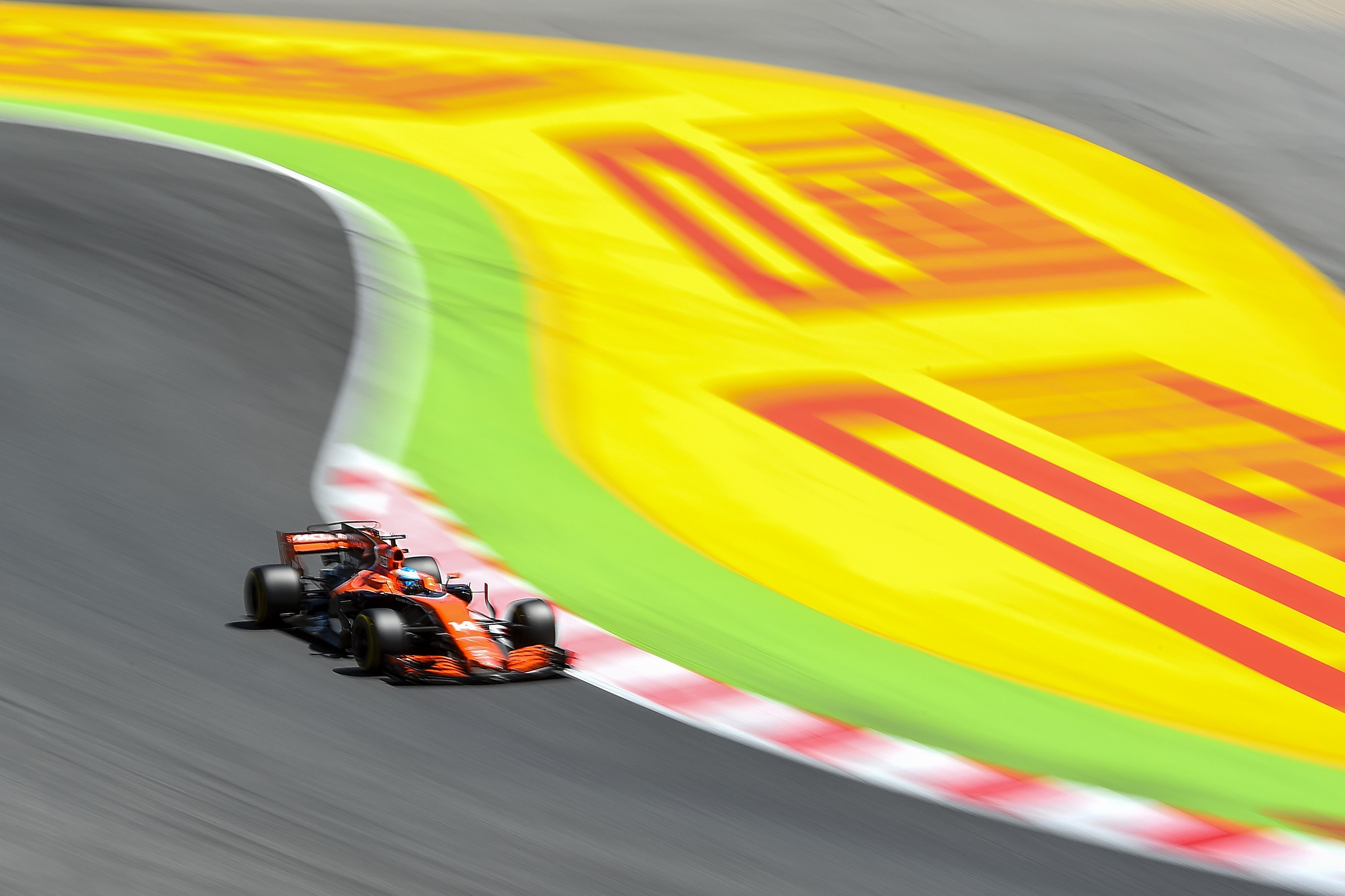 Fernando Alonso (McLaren) au Grand Prix d'Espagne 2017
