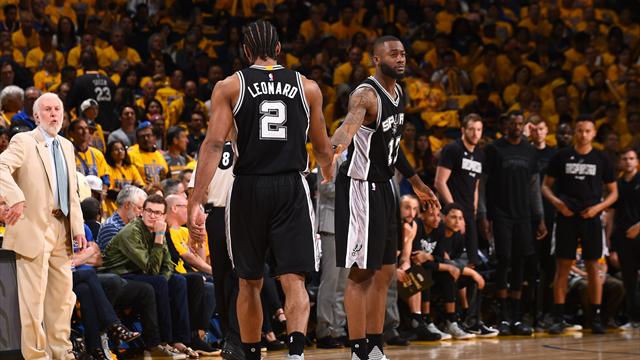 Les Spurs devront encore faire sans Leonard lors du match 3