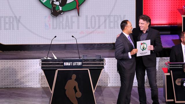 Les Celtics aux anges, les Lakers encore 2es, peu de mouvement : ce qu'il faut retenir de la loterie