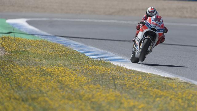 Rear brake use helping Lorenzo on Ducati