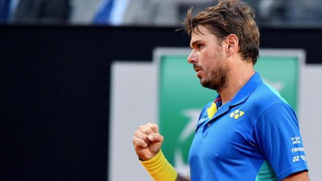 Stan Wawrinka beats Benoit Paire to progress in Rome