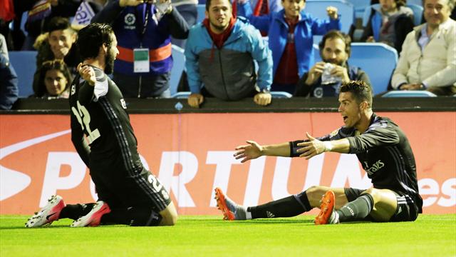 4-1 al Celta e record per Ronaldo: al Real Madrid basta un punto per essere Campione di Spagna