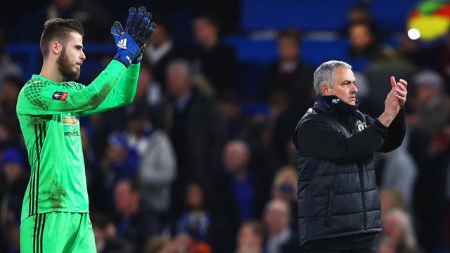 Pour Mourinho, De Gea est loin d'être parti de Manchester United Pour Mourinho, De Gea est loin d'être parti de Manchester United