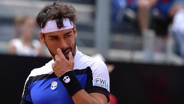 Fognini si sveglia troppo tardi: Zverev s'impone 6-3, 6-3