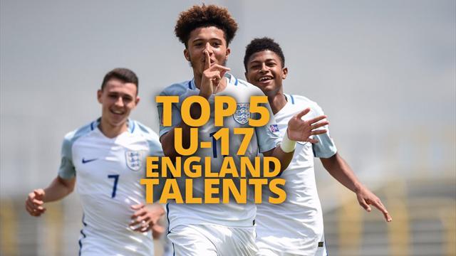 Top 5 England talents from the UEFA Under-17 Championship Top 5 England talents from the UEFA Under-17 Championship