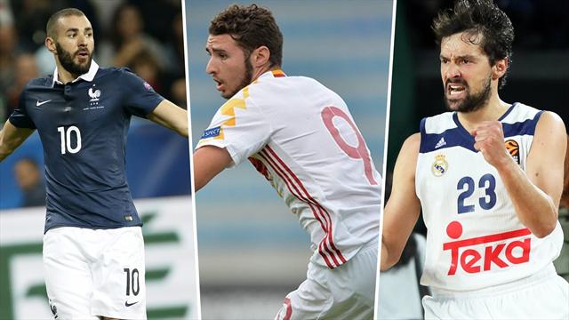 Benzema, España Sub 17 y el Madrid de basket, los nombres del día Benzema, España Sub 17 y el Madrid de basket, los nombres del día